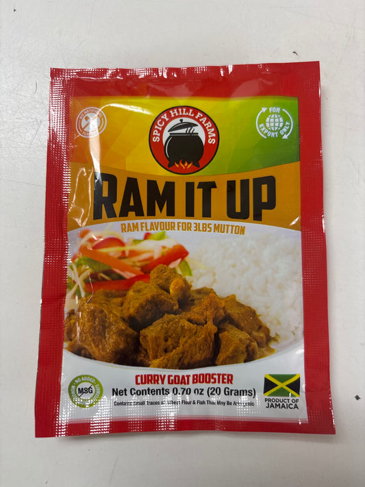 Spicy Hill Farms Ram It Up Curry Goat Mix  image 0