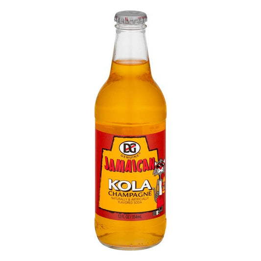 D&G Jamaican Kola Champagne Soda 12oz image 0